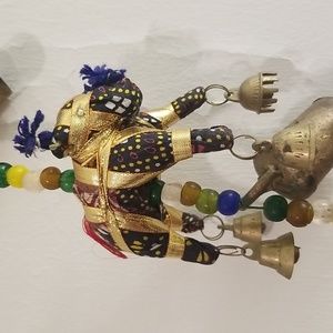 Elephant and Bells Asian Decoration